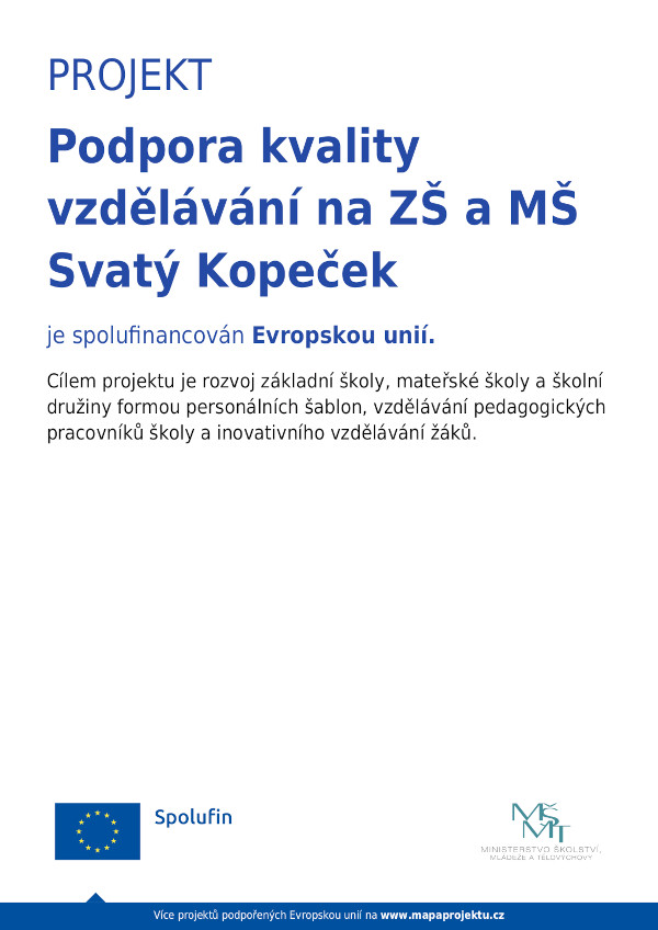 Podpora kvality vzdělávání